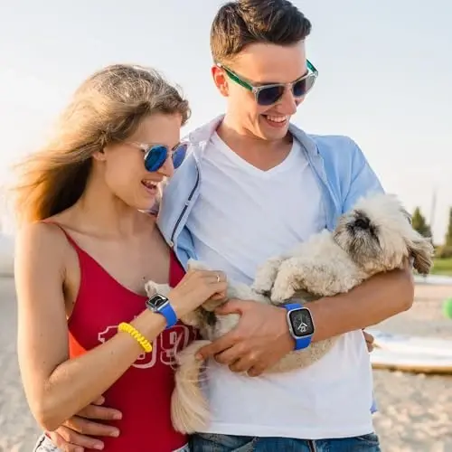 Lenrao Spor Kordon Apple Watch ile Uyumlu 44mm 45mm 46mm 40mm 42mm 38mm 41mm 49mm, iWatch Watch Series 11 10 9 8 7 6 5 4 3 2 1 SE Ultra Kadın Erkek için Yumuşak Silikon Su Geçirmez Yedek Kayış - 6