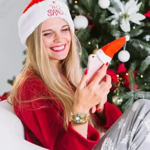 Lenrao Sport Band Compatible with Apple Watch Bands 46mm 44mm 45mm 42mm for Men,Silicone Adjustable Waterproof Strap Replacement Compatible with iWatch Bands/Series 10/9/8/7/6/5/4/3/2/1 SE Ultra - 2