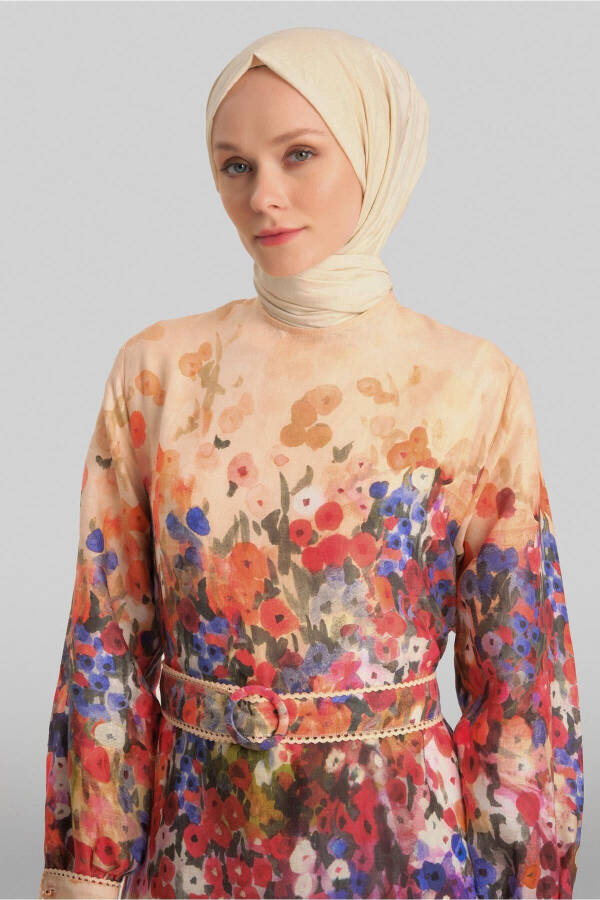 Lentalar bilan naqshli libos - 3