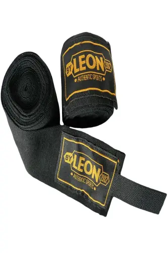 Leon Blade Training Boks, Kick Boks Ve Muay Thai Eldiveni Siyah - SİYAH - 3