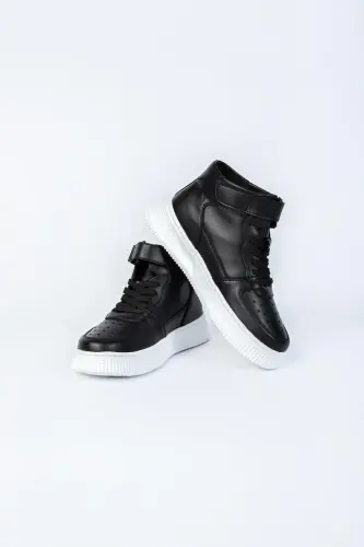 Leon01 Erkak Bot Velcro-QORA OQ - 7