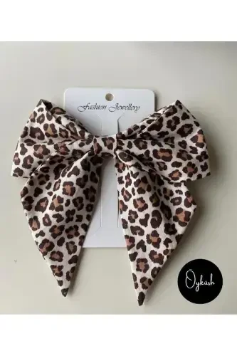 Leopar Desenli Fiyonk Toka-LEOPAR DESENLİ - 1