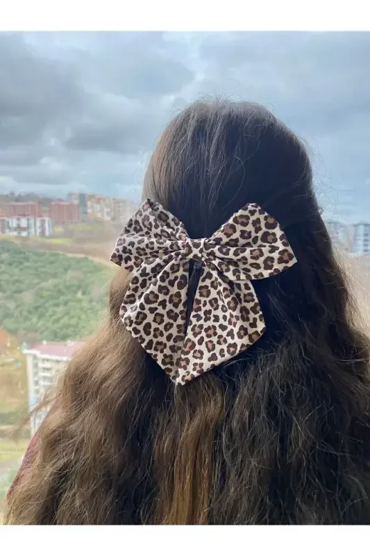 Leopar Desenli Fiyonk Toka-LEOPAR DESENLİ - 6