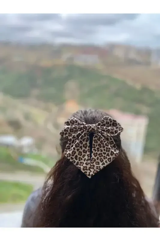 Leopar Desenli Fiyonk Toka-LEOPAR DESENLİ - 7