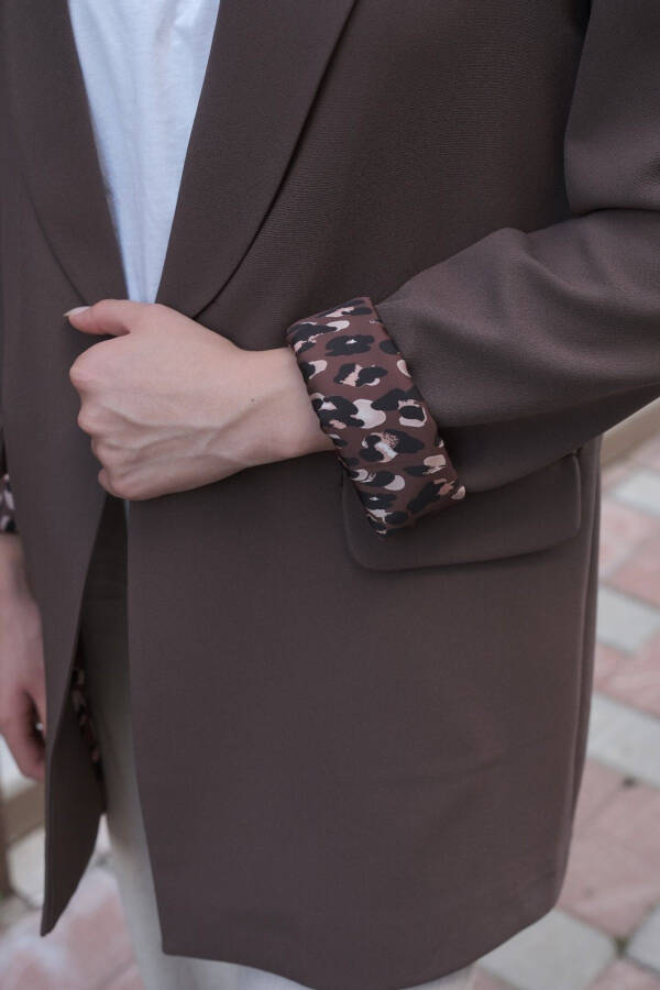 LEOPARD DETALLI BLAZER - 4