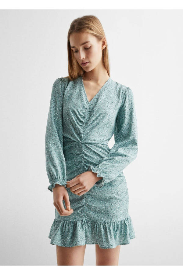 Leopard Print Dress - 1