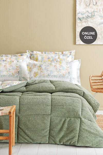 Leora Double Triola Set - Sage - Modazone