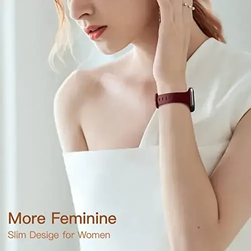 Lerobo 6 Pack Sport Loop Band for Apple Watch 38mm-45mm, Unisex, Waterproof, Lightweight, Durable Silicone - 3