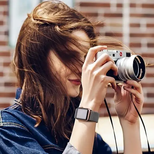 Lerobo Braided Band Compatible with Apple Watch Series 11 10 9 8 7 46mm 45mm 41mm Ultra SE 3 2 1 49mm Series 6 5 4 3 44mm 40mm 38mm 42mm Men iWatch Bands Women Stretchy Nylon Solo Loop Sport Strap - 8