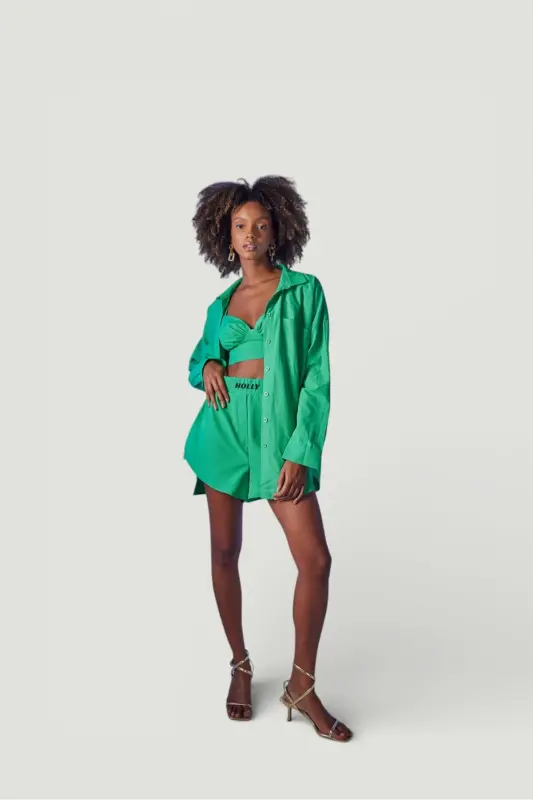 Leti Shirt Green - 4