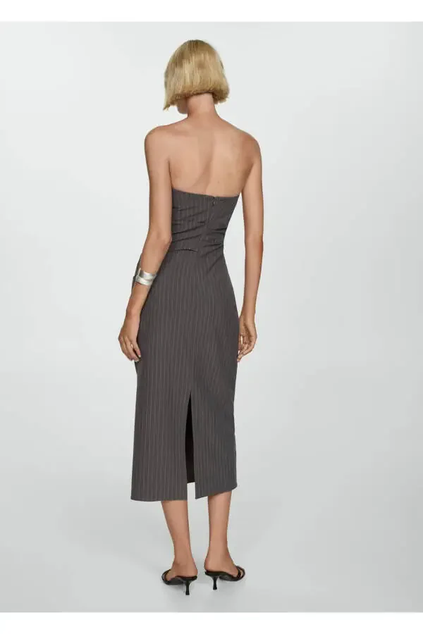 Летнее платье на тонких бретелях - 4