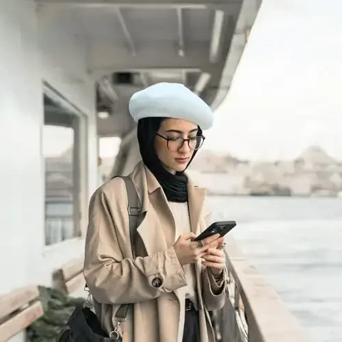 Летняя французская беретка ZARSIO. Дышащая тонкая беретка, однотонная, для женщин. - 3