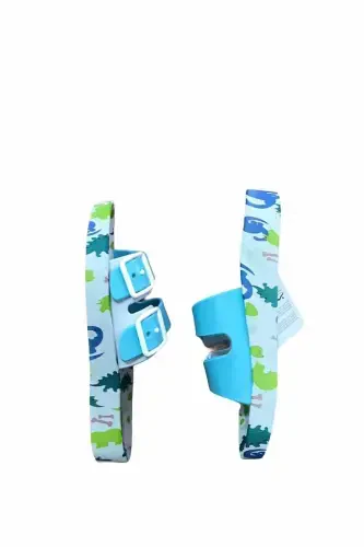 Летние детские нескользящие тапочки для бассейна, моря, ванной и улицы - ТЮРКУАЗОВЫЙ ЦВЕТ - 3