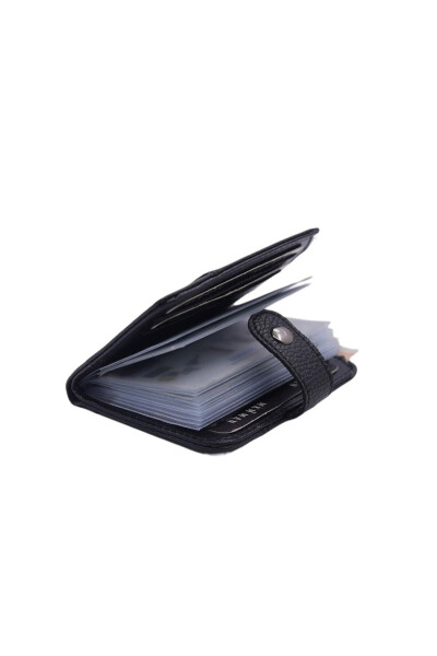 Letra-leather Look Transparent Card Holder Wallet & Cardholder Vertical Model - 6