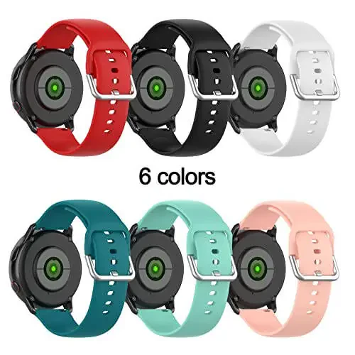 Letsfit EW1 / Letsfit IW1 aqlli soat bilagusiga mos keladigan tasmalar, Amazfit Bip 5 aqlli soat bilaguligi uchun bir xil rangli almashtiriladigan bilaguzuk sport qisimi (IW1 Lite / ID205L / ID205S uchun emas) (kichik) - 4