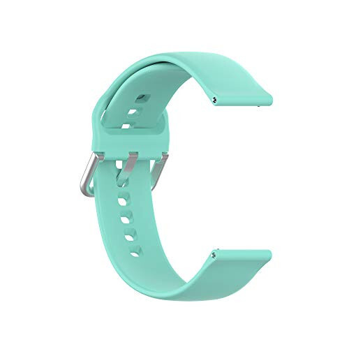 Letsfit EW1 / Letsfit IW1 aqlli soat bilagusiga mos keladigan tasmalar, Amazfit Bip 5 aqlli soat bilaguligi uchun bir xil rangli almashtiriladigan bilaguzuk sport qisimi (IW1 Lite / ID205L / ID205S uchun emas) (kichik) - 6