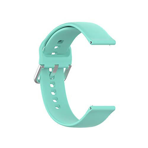 Letsfit EW1 / Letsfit IW1 aqlli soat bilagusiga mos keladigan tasmalar, Amazfit Bip 5 aqlli soat bilaguligi uchun bir xil rangli almashtiriladigan bilaguzuk sport qisimi (IW1 Lite / ID205L / ID205S uchun emas) (kichik) - 6