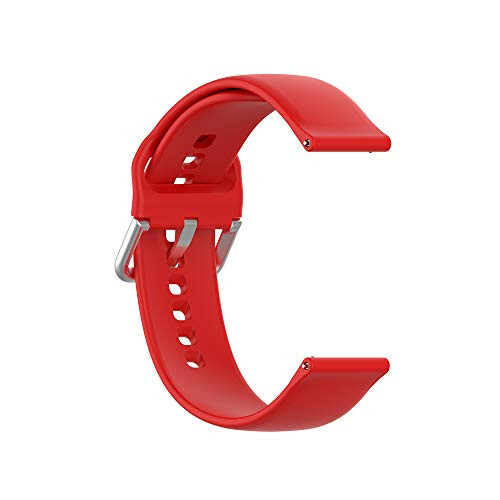 Letsfit EW1 / Letsfit IW1 aqlli soat bilagusiga mos keladigan tasmalar, Amazfit Bip 5 aqlli soat bilaguligi uchun bir xil rangli almashtiriladigan bilaguzuk sport qisimi (IW1 Lite / ID205L / ID205S uchun emas) (kichik) - 7