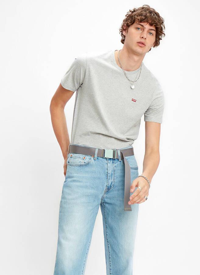 Levis 17164-0032 Bisiklet Yaka Standart Düz Gri Erkek T-Shirt - 1