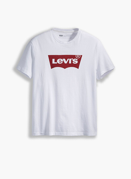 Levi's 17783-0314 Crew Neck Standard Printed White Men's T-Shirt - 3