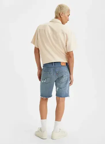 Levis 501 ORIGINAL SHORT WISE Regular Fit Тёмно-синие Мужские Шорты 36512-0197 - 3