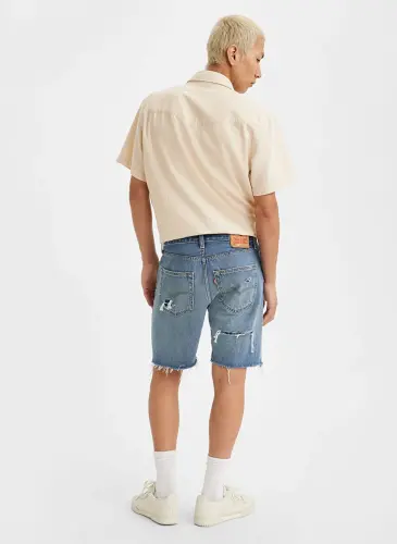 Levis 501 ORIGINAL SHORT WISE Regular Fit To'q ko'k Erkaklar shorti 36512-0197 - 3
