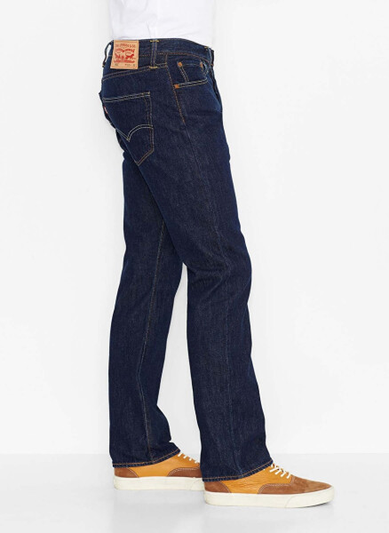 Levi's 501 Original Yuqori Bel Erkaklar Denim Jinsi - 4