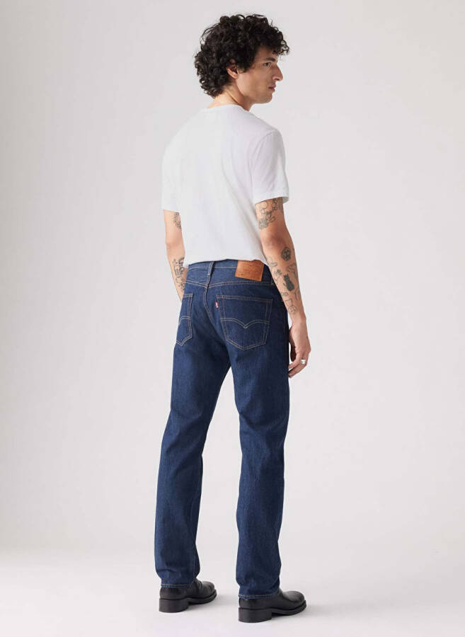 Levi's 501 Original Yuqori Bel Erkaklar Denim Jinsi - 5