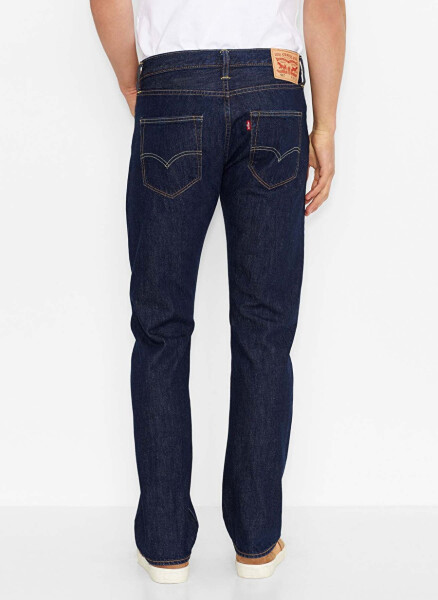 Levi's 501 Original Yuqori Bel Erkaklar Denim Jinsi - 6