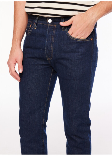 Levi's 501 Original Yuqori Bel Erkaklar Denim Jinsi - 10