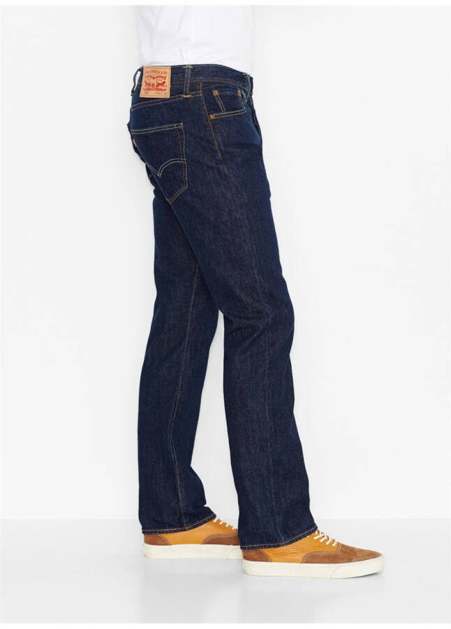 Levis 501 Orijinal Kalıp Erkek Denim Pantolon - 8