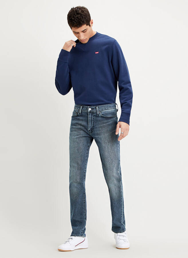 Levis 511 Slim İndigo Normal Bel Dar Erkek Denim Pantolon WALTER LOCAL 04511-4894 - 3