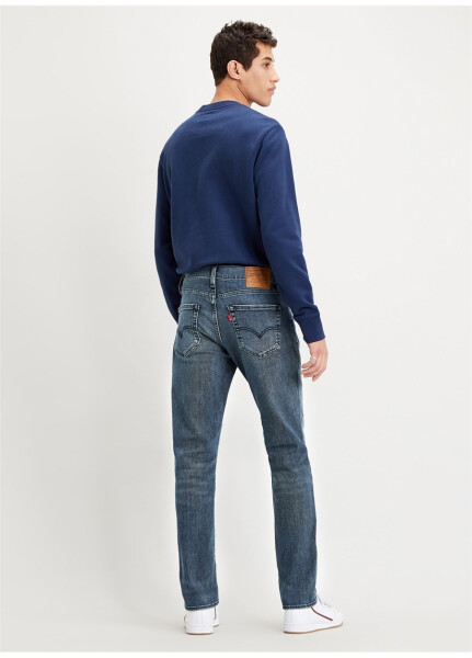 Levis 511 Slim İndigo Normal Bel Dar Erkek Denim Pantolon WALTER LOCAL 04511-4894 - 6