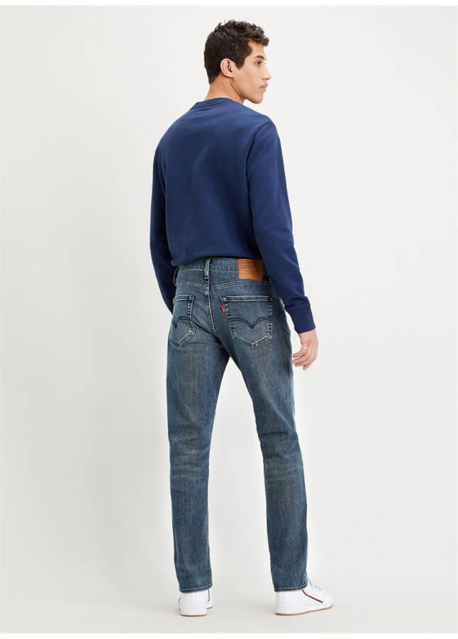 Levis 511 Slim İndigo Normal Bel Dar Erkek Denim Pantolon WALTER LOCAL 04511-4894 - 6