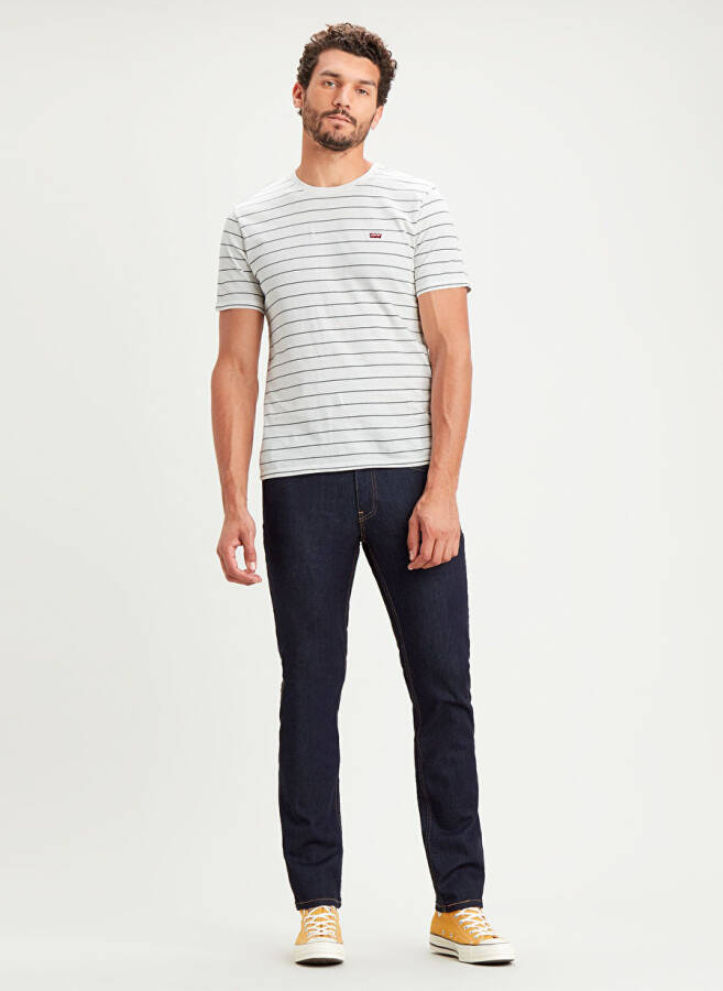 Levis 511 Slim İndigo Normal Bel Erkek Denim Pantolon DARK HOLLOW LOC 04511-4497 - 1