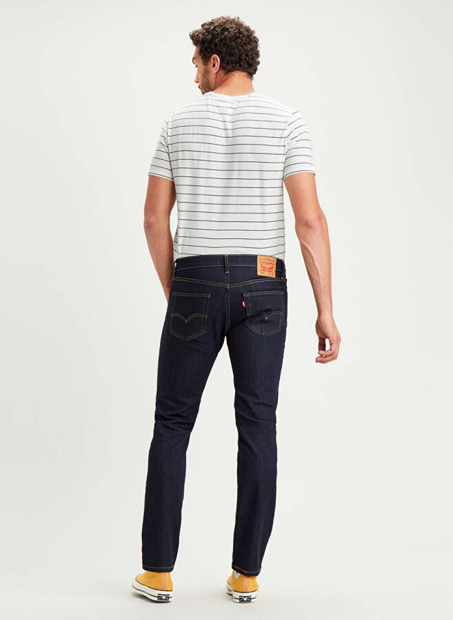 Levis 511 Slim İndigo Normal Bel Erkek Denim Pantolon DARK HOLLOW LOC 04511-4497 - 3