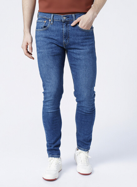 Levis 512 Koyu Lacivert Erkek Normal Bel Slim Fit Denim Pantolon - 2