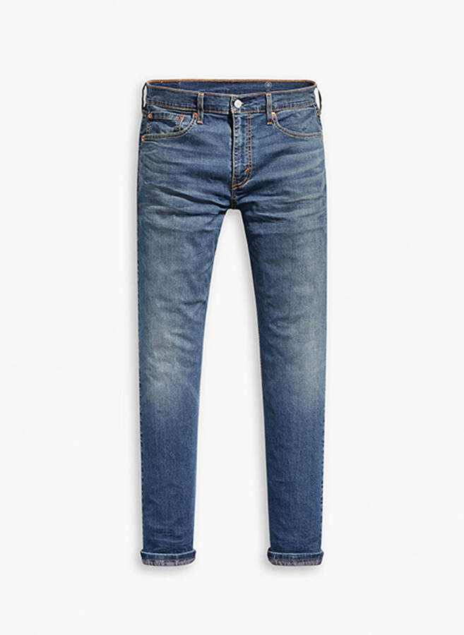 Levis 512 Lacivert Erkek Yüksek Bel Slim Tapered Denim Pantolon - 7