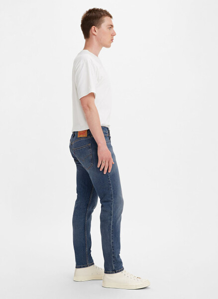 Levis 512 Lacivert Erkek Yüksek Bel Slim Tapered Denim Pantolon - 8