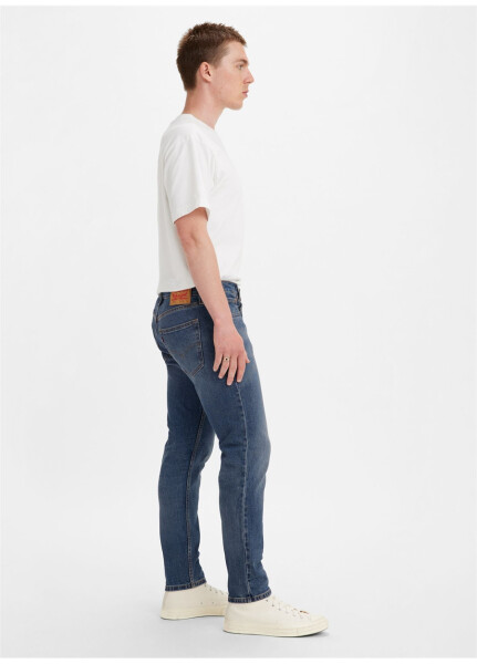 Levis 512 Lacivert Erkek Yüksek Bel Slim Tapered Denim Pantolon - 13