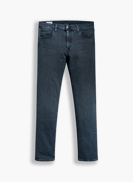 Levi's 512 Qora Erkaklar uchun Slim Fit Jinsi Shimlar - 10