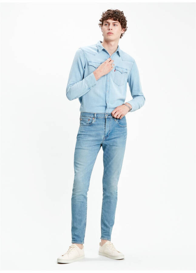 Levi's 512 Slim Tapered Indigo Erkaklar Denim Jinslari - 6