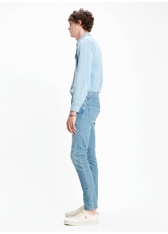 Levi's 512 Slim Tapered Indigo Erkaklar Denim Jinslari - 7