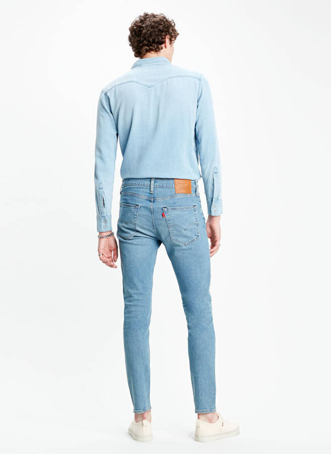 Levi's 512 Slim Tapered İndigo Erkek Denim Pantolon - 3