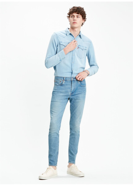 Levi's 512 Slim Tapered İndigo Erkek Denim Pantolon - 6