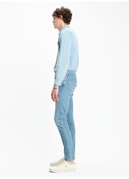 Levi's 512 Slim Tapered İndigo Erkek Denim Pantolon - 7