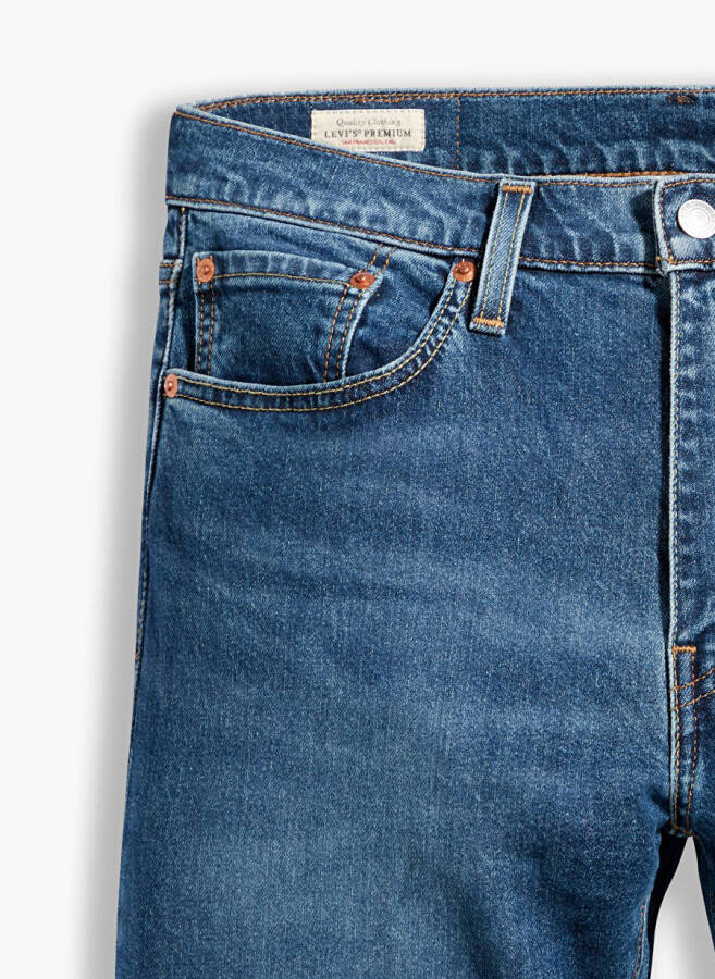 Levi's 512 Slim Tapered Mavi Erkek Normal Bel Dar Denim Pantolon PAROS28833-0918 - 2