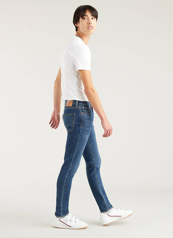 Levi's 512 Slim Tapered Mavi Erkek Normal Bel Dar Denim Pantolon PAROS28833-0918 - 7