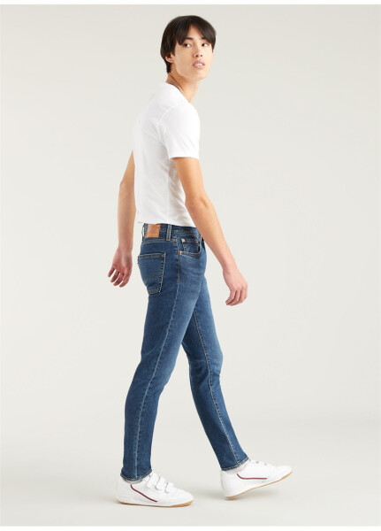 Levi's 512 Slim Tapered Mavi Erkek Normal Bel Dar Denim Pantolon PAROS28833-0918 - 19