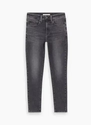 Levis 721 Черные Женские Джинсы с Завышенной Талией HIGH RISE SKINNY RIVER ROCK LSE - 4